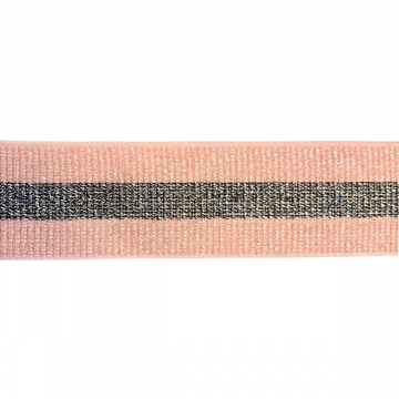 elastiek roze streep 40mm