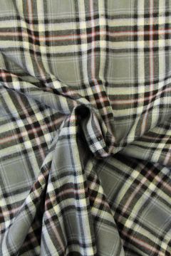 Flanel - Ruiten Grey/Black/Lavender
