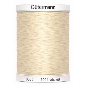 Gütermann Allesnaaigaren 1000 m - Creme 414