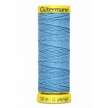  Gütermann Elastiek Garen-6037 - Soft Blue