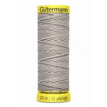  Gütermann Elastiek Garen-8387 - Soft Grey