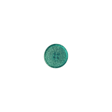 Knoop Glitter Green - 15mm