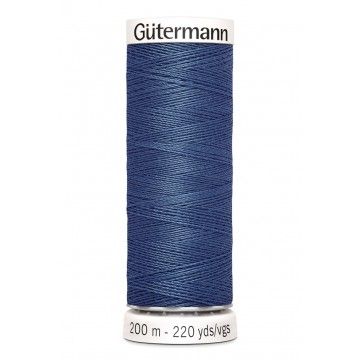 Gütermann 200 meter naaigaren - jeans blauw