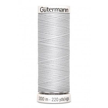 Gütermann 200 meter naaigaren - licht grijs