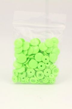 Kam Snaps - Neon Groen 25 stuks