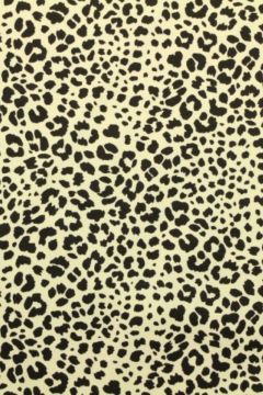 Katoenen Tricot - Cheetah Spots Champagne