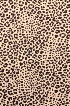 Katoenen Tricot - Cheetah Spots Light Pink