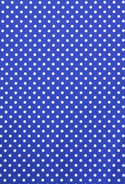 Lycra - Bright Blue Dots