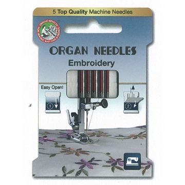 Organ Embroidery 75-90