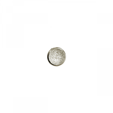 Knoop Sparkle Silver/White - 13mm