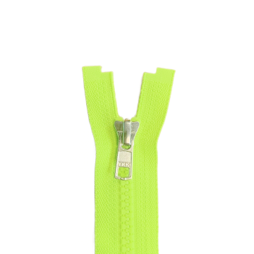 Bloktand Rits Deelbaar 65cm - 201 - Neon Groen