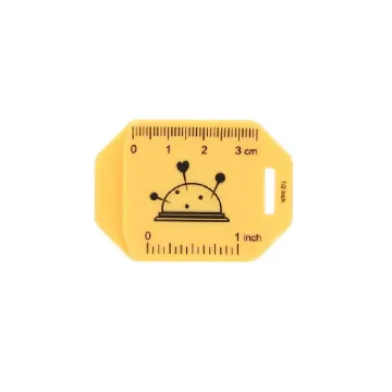 Sew Tasty - Zoomgeleider Magnetisch met Liniaal - Yellow