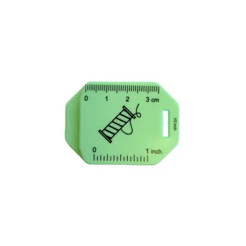 Sew Tasty - Zoomgeleider Magnetisch met Liniaal - Green