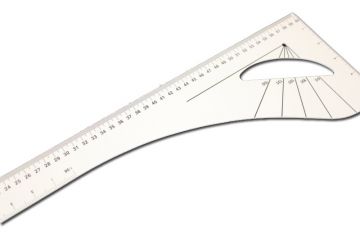 Patroonteken liniaal 30cm - Flexibel