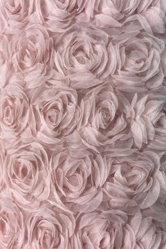 Mesh - Bridal Roses - Old Pink