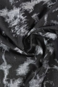 Chambray - White Tie Dye on Black