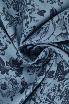 Chambray Floral - Spring Blue