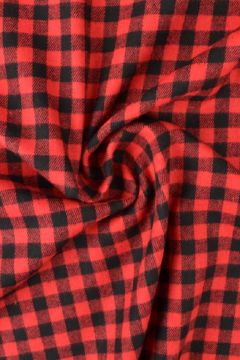 Flanel Ruiten Tiny - Red/Black