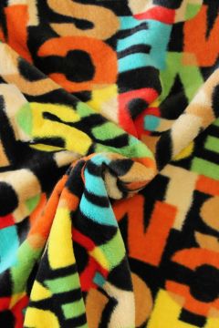 Fur - Letters Multicolor