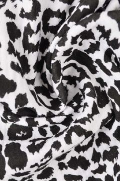 Hydrofiel - Black Leopard on White