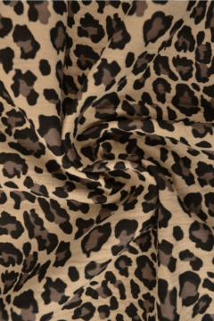 Hydrofiel - Animal Print on Beige