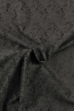 Lace - Antraciet Flowers 