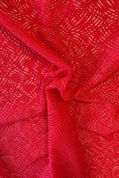Lace - Red Striped Swipes