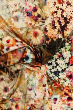 Lycra Tricot - Multicolor Digital Field Flowers 