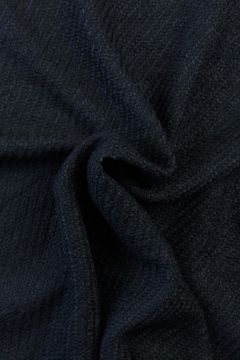 Mantelstof - Braided - Dark Blue