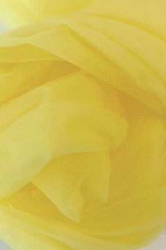 Brandvertragende Tule - 300cm - Yellow