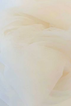 Brandvertragende Tule - 300cm - Off White