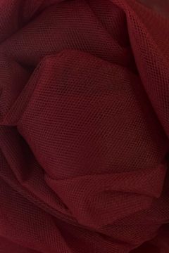 Brandvertragende Tule - 300cm - Dark Bordeaux