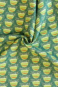 Katoen Canvas - Green Food Bowl