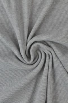 Rib Jersey - metal Grey