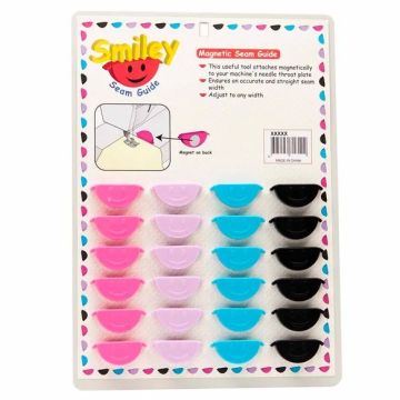 Sew Tasty - Zoomgeleider magnetisch smiley - Lila
