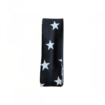 Oaki Doki Biaisband Spring Collection - Stars Black