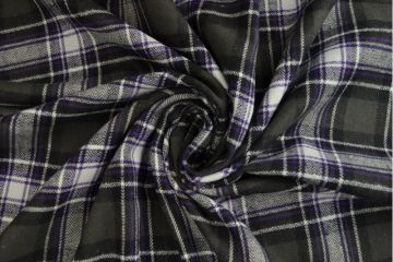 Dark Blue/White Tartan