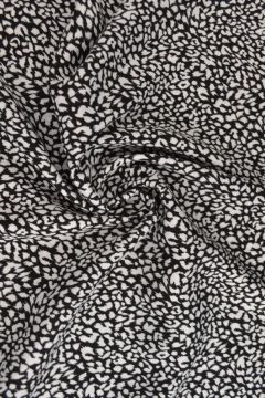 Viscose - Cheetah on Black