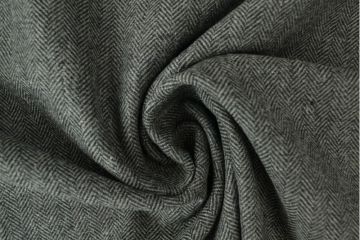 Tweed Fisbone - Grey