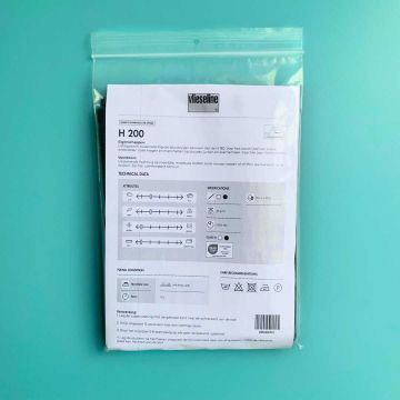 Vlieseline h200 zwart zakje