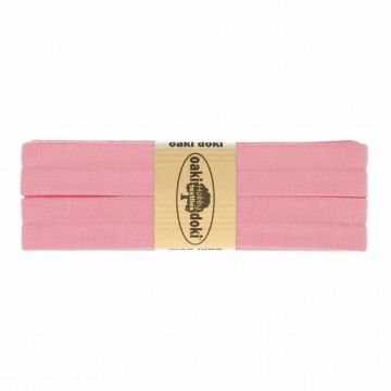 Tricot de luxe biaisband oaki doki 016 zomers roze