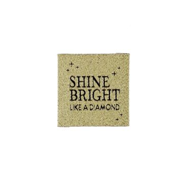 Bohin Kleding label - Shine bright like a diamond