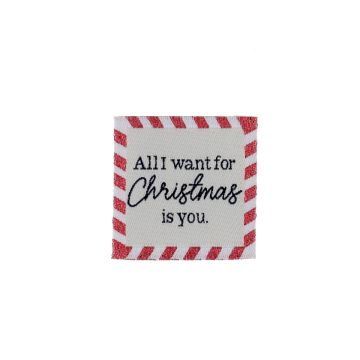 Bohin Label - All I Want For Christmas Is You