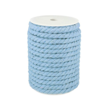 Gedraaid Koord 8-10 mm - Licht Blauw