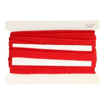 Elastisch Plisse Band 28mm - Rood