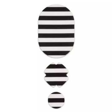 Prym FabPatch Stretch - Stripes Black/White