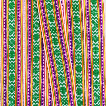 Band Boho Green/Purple - 28mm
