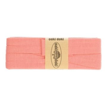 tricot de luxe biaisband oaki doki zalm