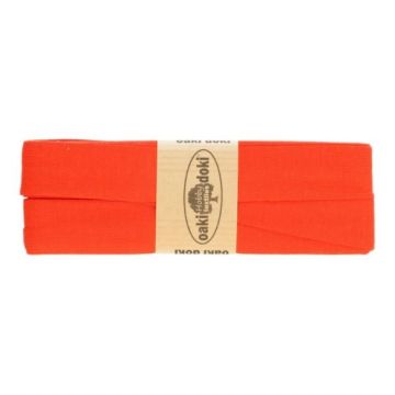 tricot de luxe biaisband oaki doki fel oranje