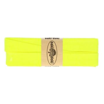 Oaki Doki Tricot Biaisband - Neon Geel 954